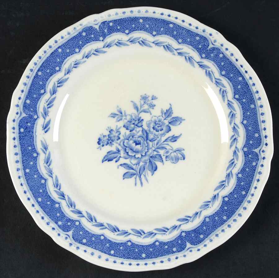 Avon Blue (Earthenware) Salad Plate by Grindley-1