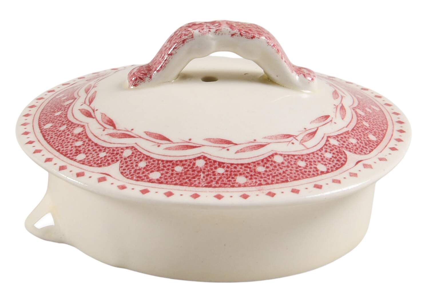 Avon Pink (Earthenware) Lid for Teapot by Grindley-1