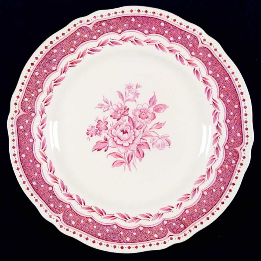 Avon Pink (Earthenware) Dinner Plate by Grindley-1