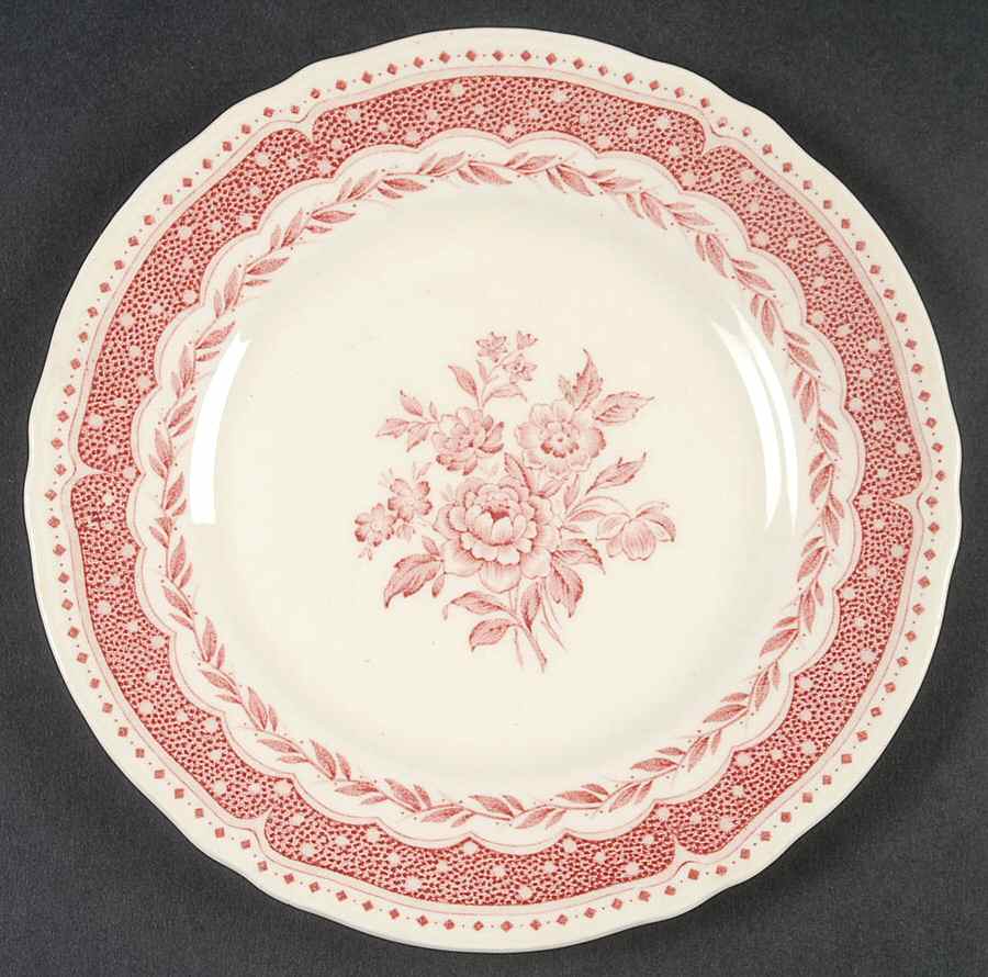 Avon Pink (Earthenware) Bread & Butter Plate by Grindley-1