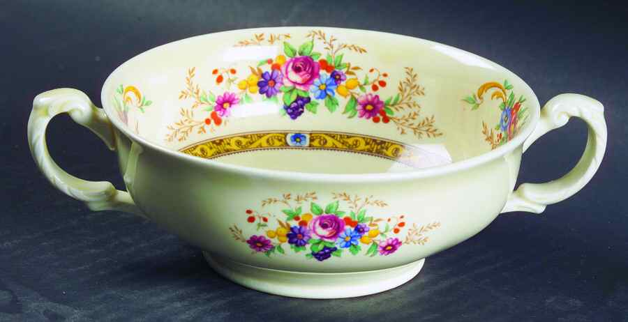 The Beatrice Footed Cream Soup Bowl by Grindley-1