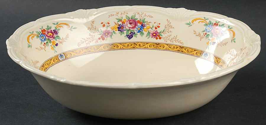 The Beatrice 9" Oval Vegetable Bowl by Grindley-1