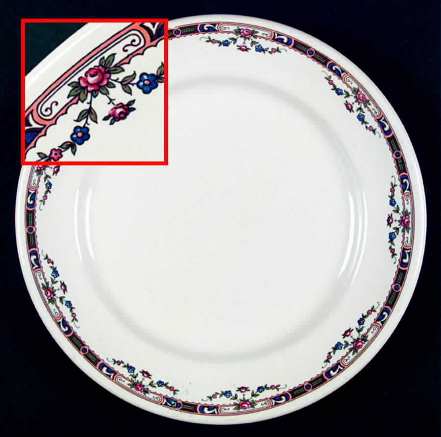 The Carlton Dinner Plate by Grindley-1