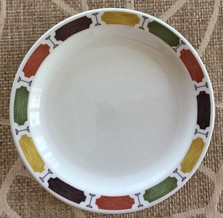 Carnival Dinner Plate by Grindley-1