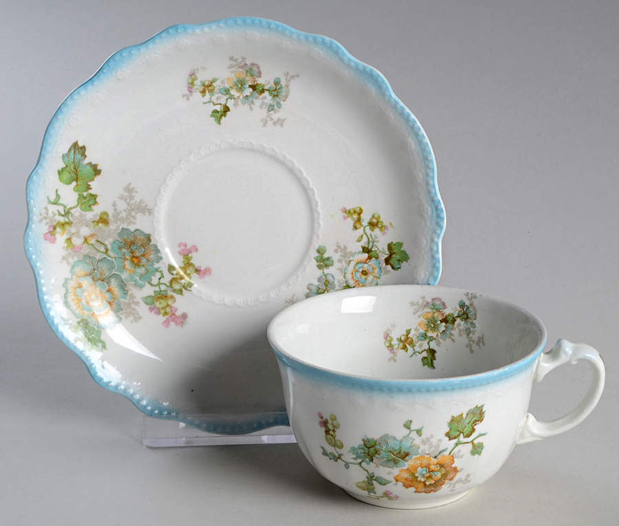 Cecil Flat Cup & Saucer Set by Grindley-1