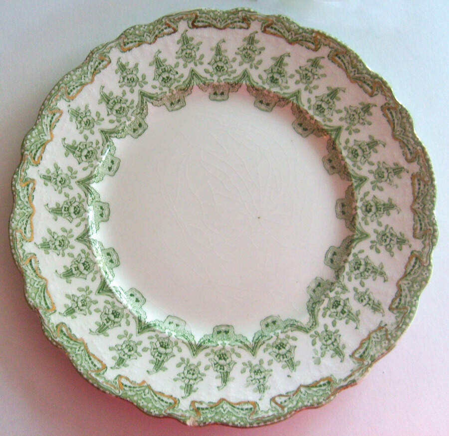 Cedric Green Dinner Plate by Grindley-1
