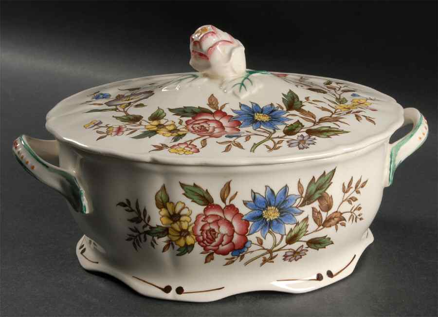 Celia Round Covered Vegetable by Grindley-1