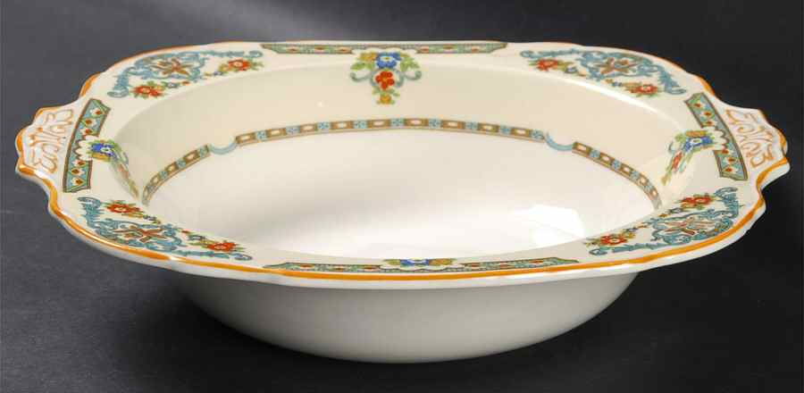 The Charmian 9" Round Vegetable Bowl by Grindley-1
