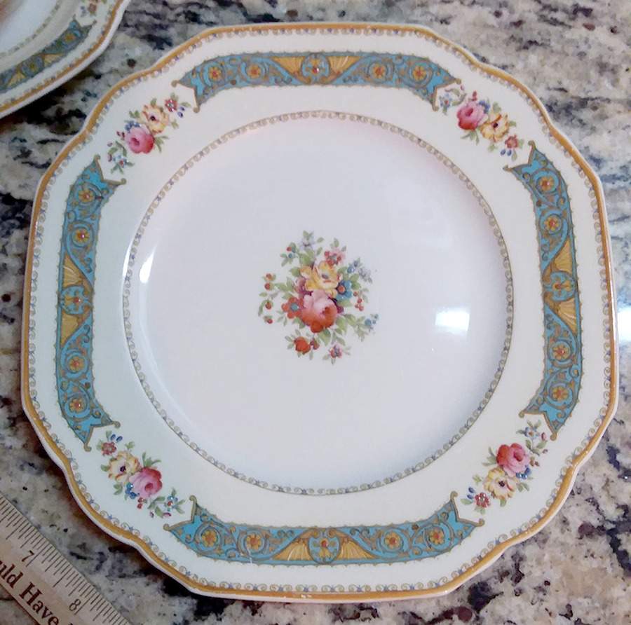 The Charmian Luncheon Plate by Grindley-1