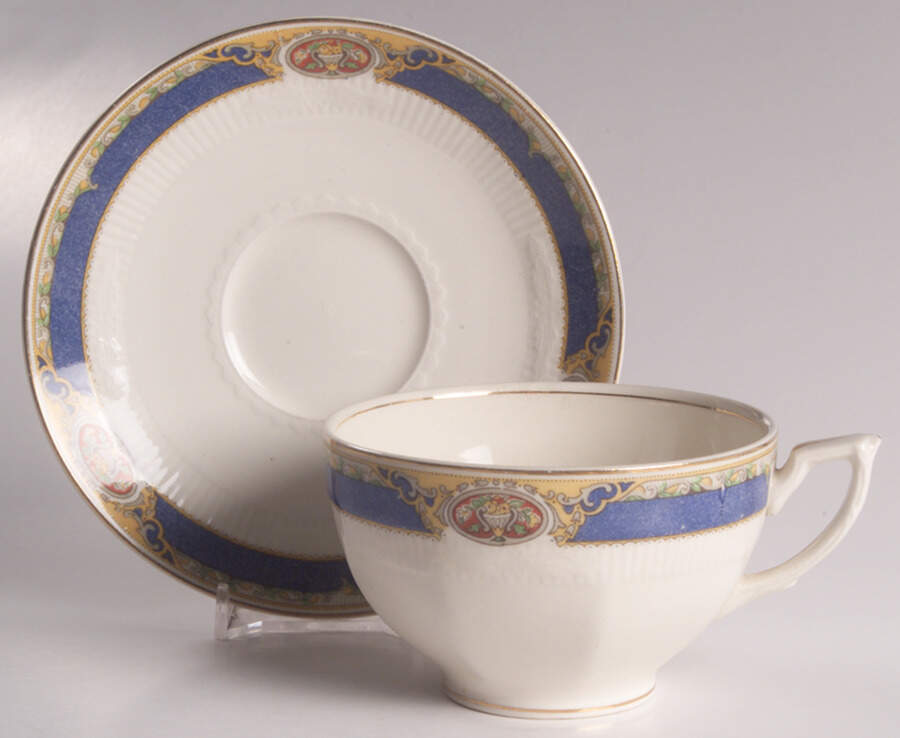 Chelmsford Footed Cup & Saucer Set by Grindley-1