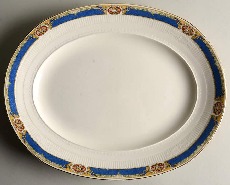 Chelmsford 14" Oval Serving Platter by Grindley-1
