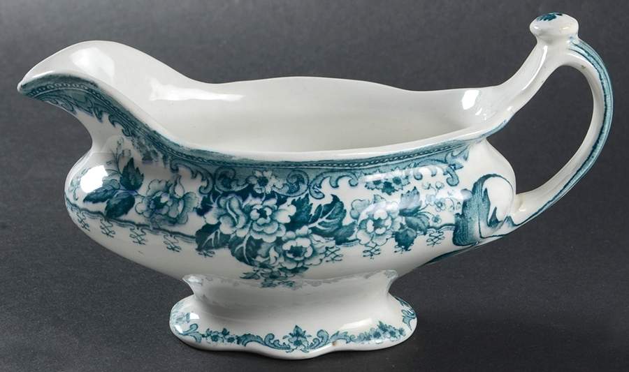 Colwyn Green Gravy Boat by Grindley-1