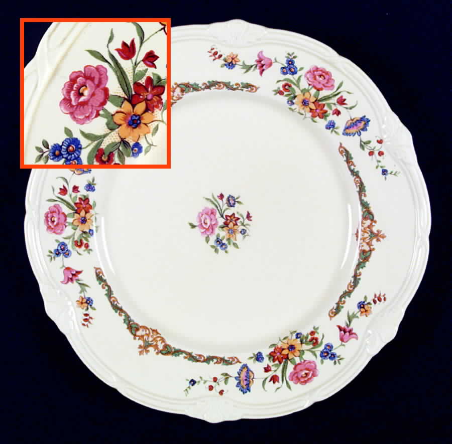 The Compton Dinner Plate by Grindley-1