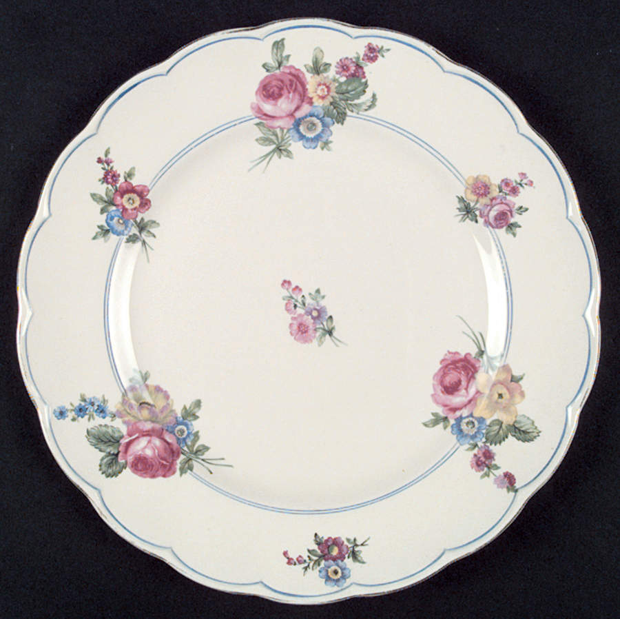 Devonshire Rose Dinner Plate by Grindley-1