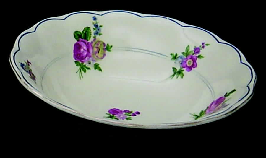 Devonshire Rose Coupe Cereal Bowl by Grindley-1