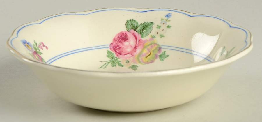 Devonshire Rose Fruit/Dessert (Sauce) Bowl by Grindley-1