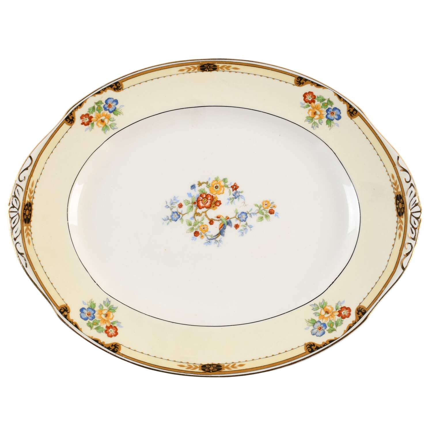 The Dorset 10" Oval Serving Platter by Grindley-1