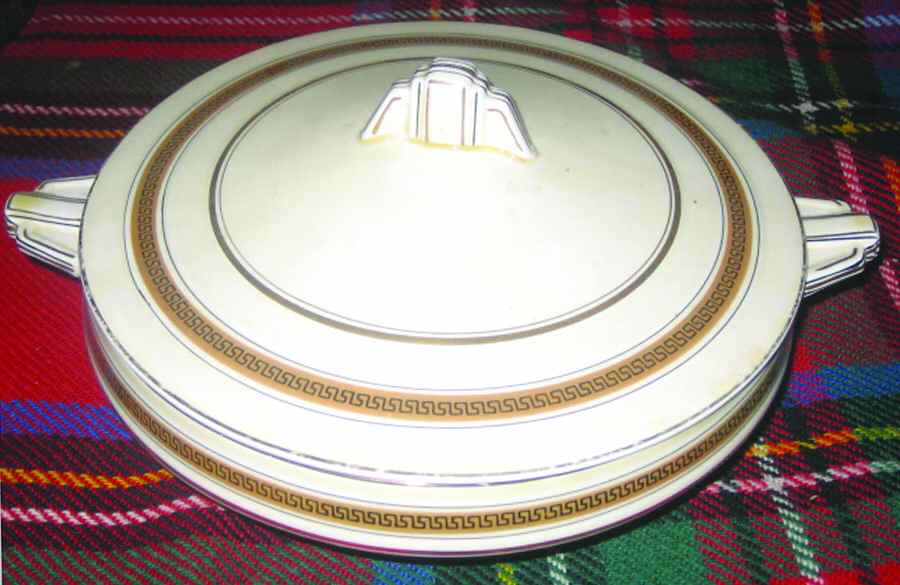 The Doric Round Covered Vegetable by Grindley-1