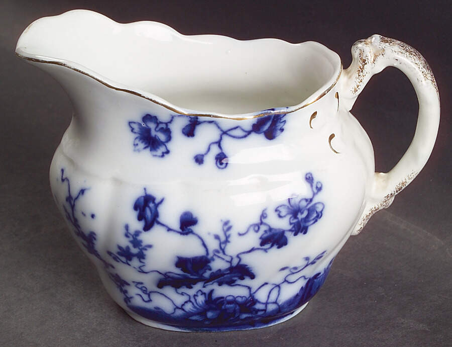 Duchess (Flow Blue) Creamer by Grindley-1