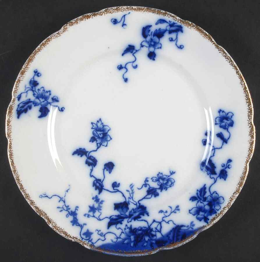 Duchess (Flow Blue) Salad Plate by Grindley-1