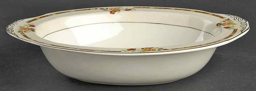 Ellesmere 10" Oval Vegetable Bowl by Grindley-1