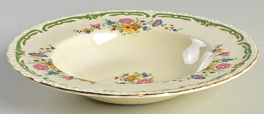 The Elsa Rim Soup Bowl by Grindley-1