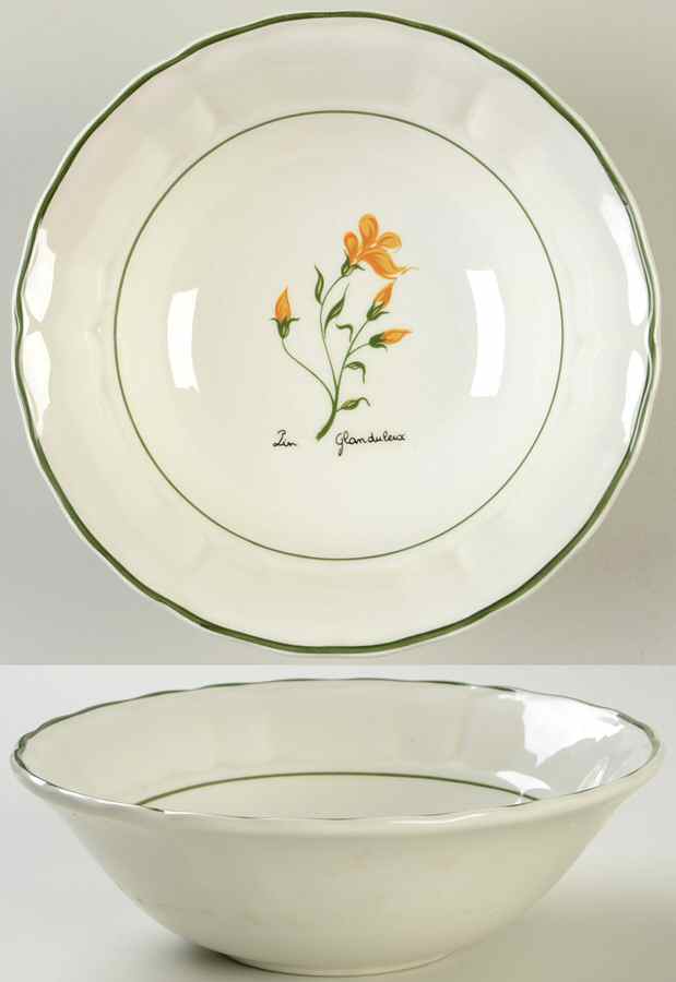 Fleur Sauvage Coupe Cereal Bowl by Grindley-1