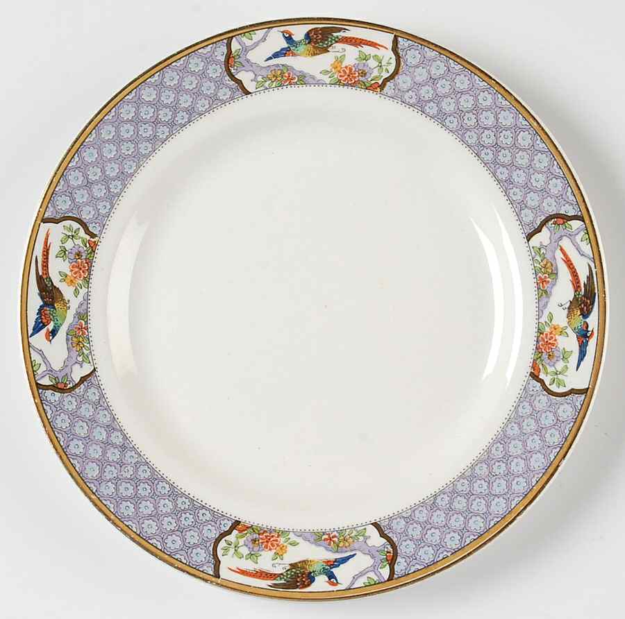 Queensbury Dessert/Pie Plate by Grindley-1