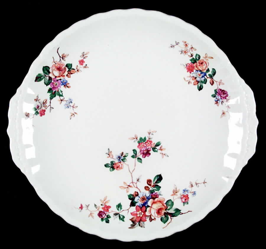 GRI67 Handled Cake Plate by Grindley-1