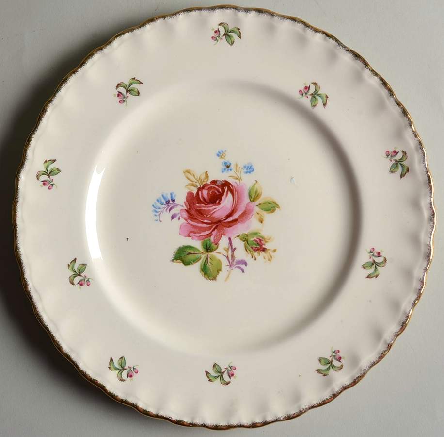 Fragrant Rose Luncheon Plate by Grindley-1