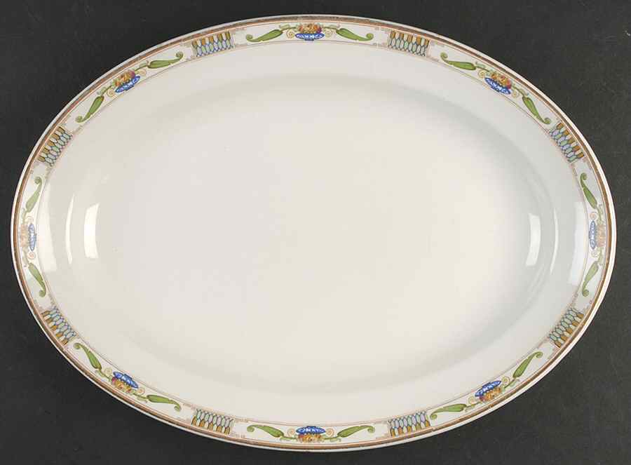 GRI75 16" Oval Serving Platter by Grindley-1