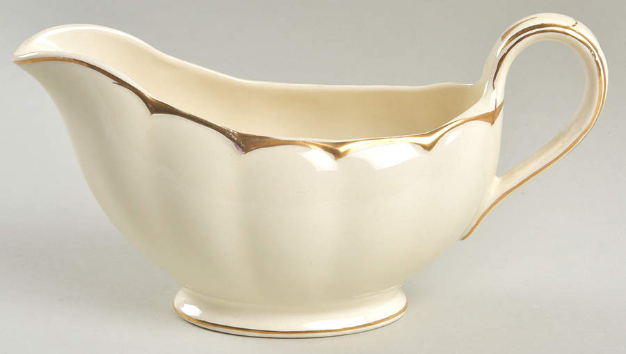 Imperial (Cream Petal) Gravy Boat by Grindley-1