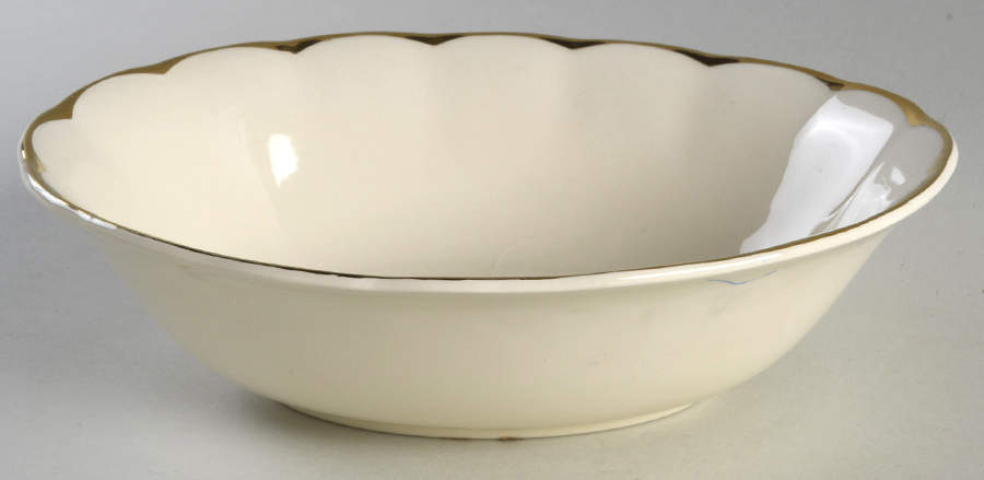 Imperial (Cream Petal) 8" Oval Vegetable Bowl by Grindley-1
