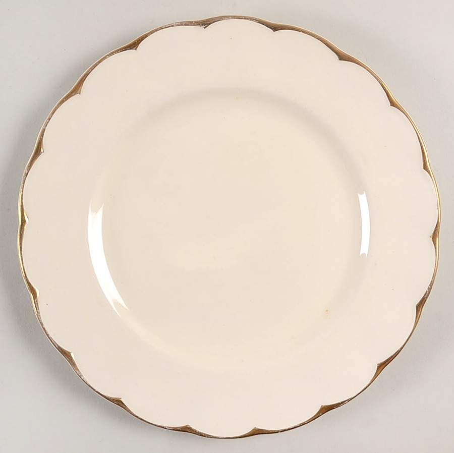 Imperial (Cream Petal) Luncheon Plate by Grindley-1