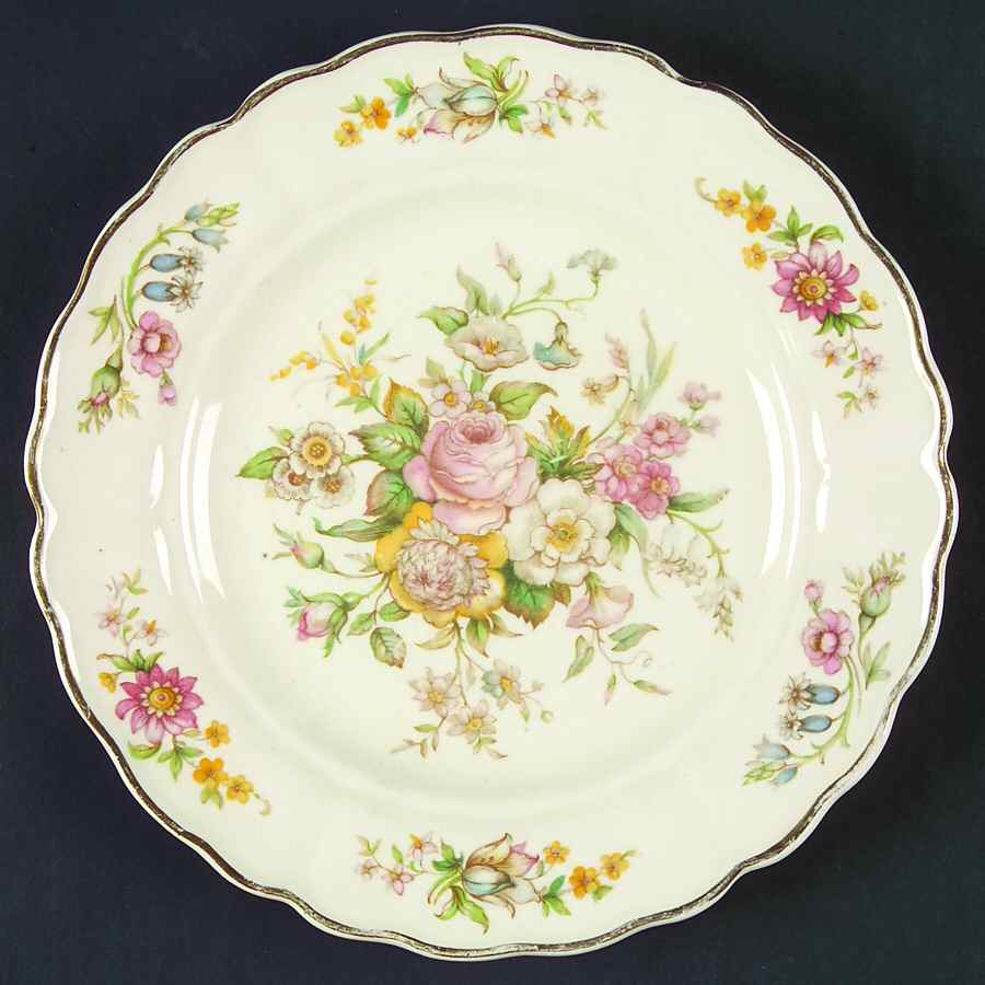 Kashmir Salad Plate by Grindley-1