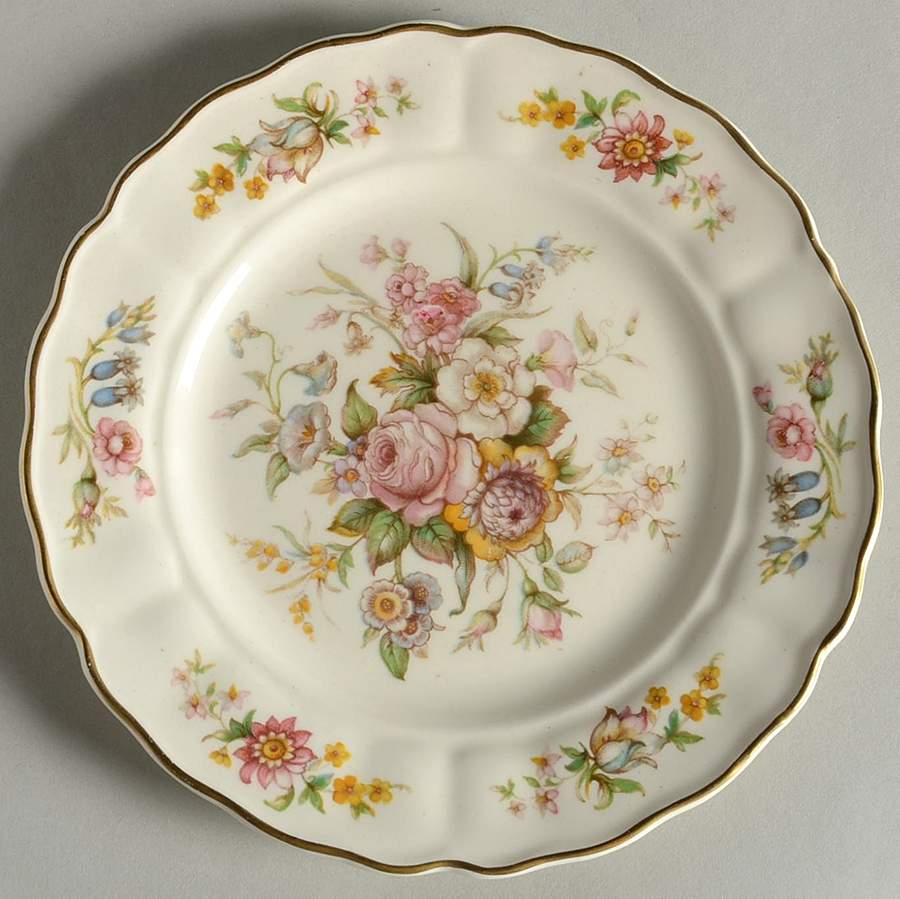 Kashmir Bread & Butter Plate by Grindley-1
