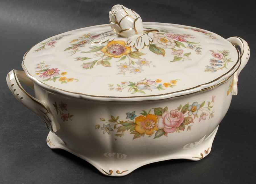 Kashmir Oval Covered Vegetable by Grindley-1