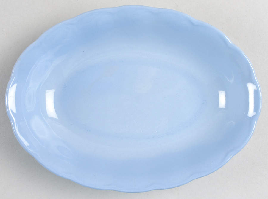 Lupin Blue (Rim) Relish by Grindley-1