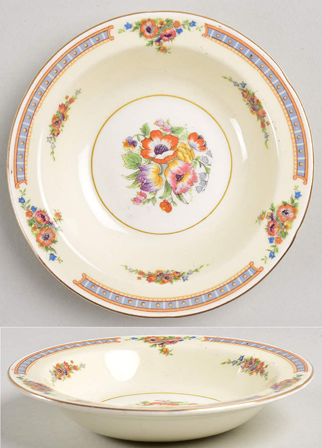 Marlborough Rim Fruit/Dessert (Sauce) Bowl by Grindley-1