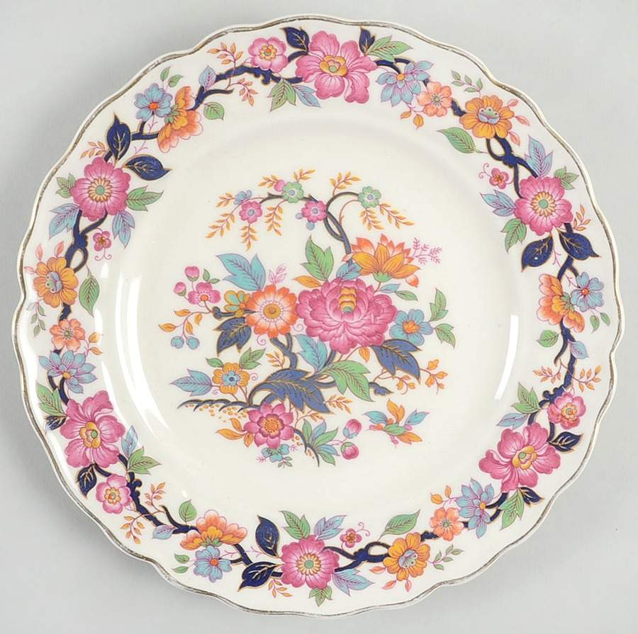Old China Salad Plate by Grindley-1