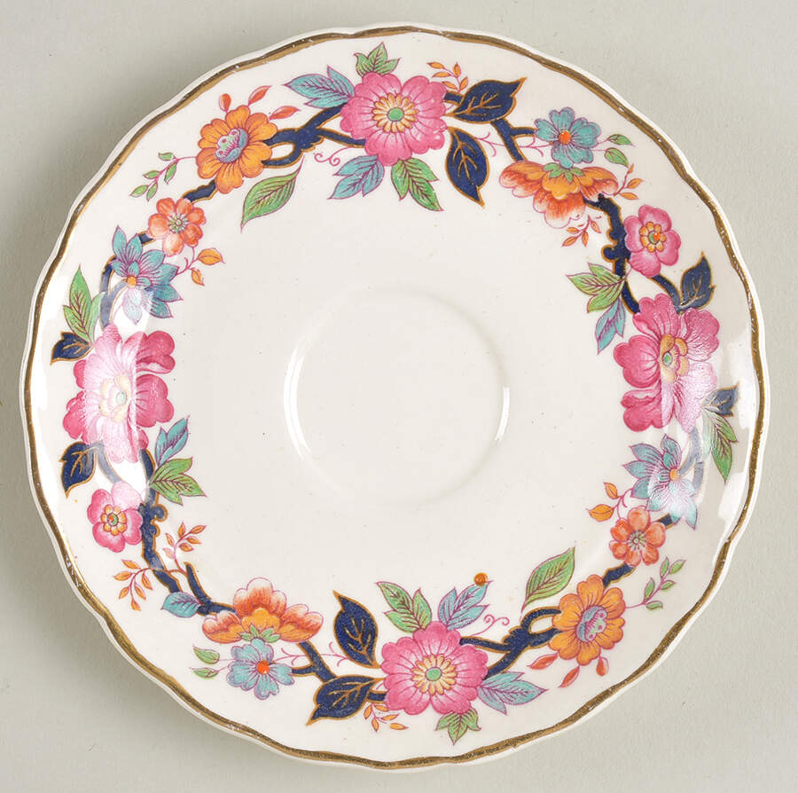 Old China Saucer for Demitasse Cup by Grindley-1
