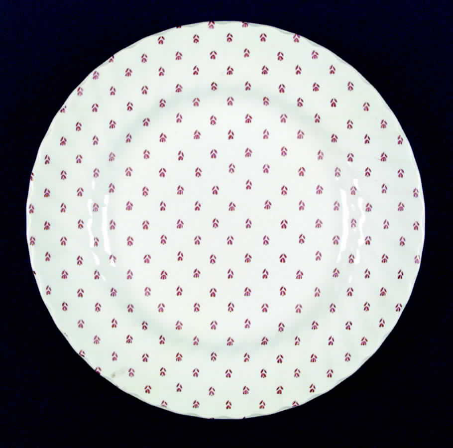 Petite Fleur Pink Dinner Plate by Grindley-1