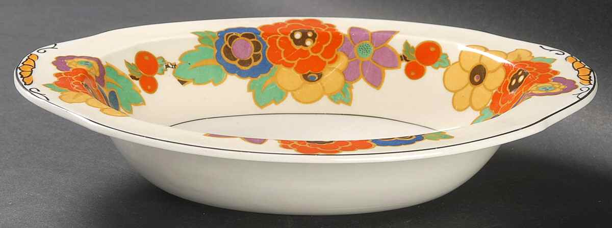 Penelope 9" Oval Vegetable Bowl by Grindley-1