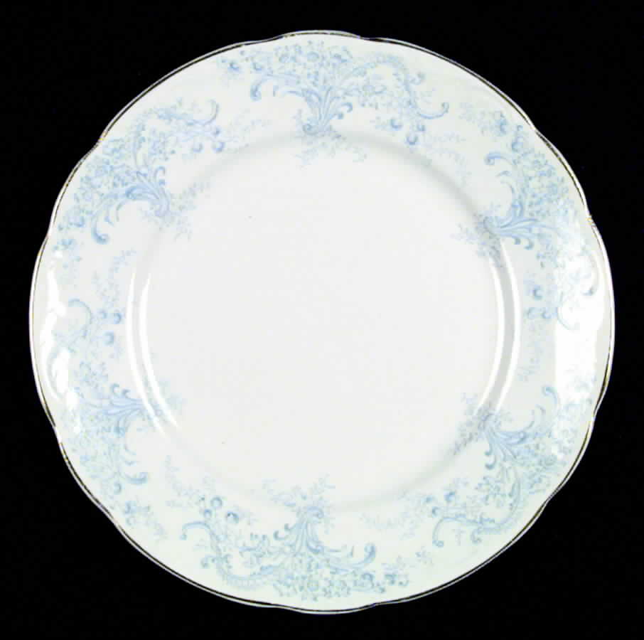 Progress (Lt Blue) Salad Plate by Grindley-1