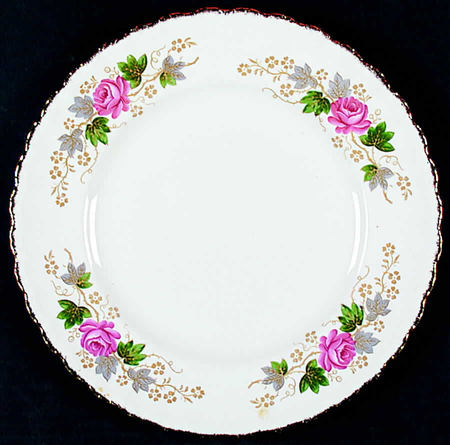 Rose Bouquet Dinner Plate by Grindley-1