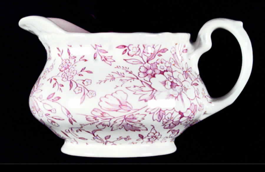 Rosemarie Pink Creamer by Grindley-1