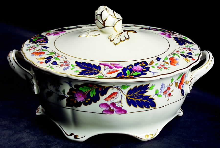 Strathcona Round Covered Vegetable by Grindley-1