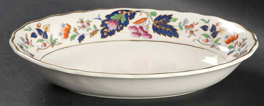 Strathcona 7" Oval Vegetable Bowl by Grindley-1