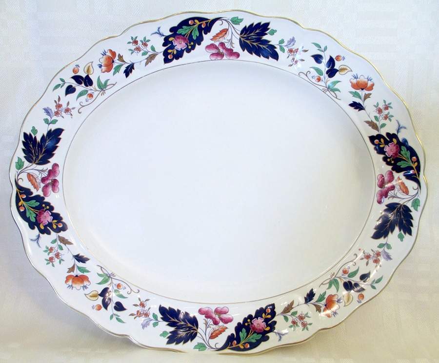 Strathcona 16" Oval Serving Platter by Grindley-1