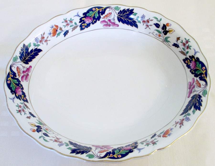 Strathcona 10" Oval Vegetable Bowl by Grindley-1